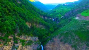 Дагестан с птичьего полёта