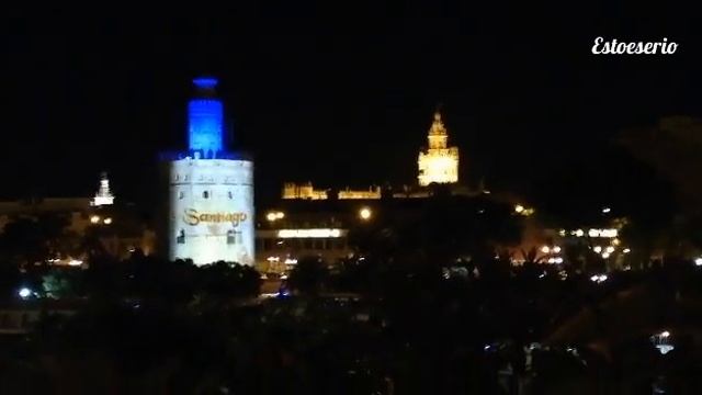 Mapping en Torre del Oro Sevilla смотреть онлайн