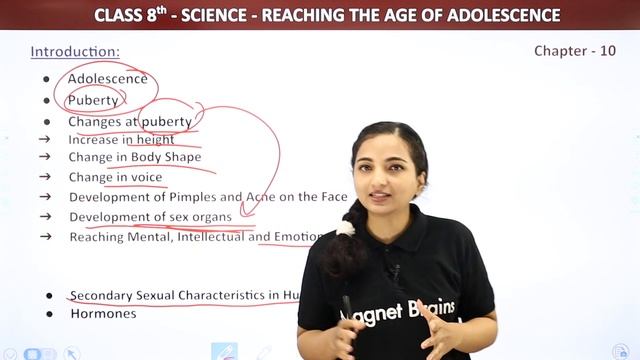 Class 8 Science Chapter 10 | Introduction - Reaching The Age Of Adolescence смотреть онлайн