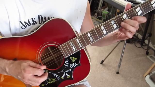 1993 Gibson Hummingbird смотреть онлайн