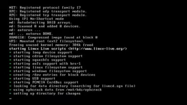Ophcrack смотреть онлайн