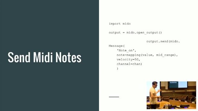 The Sound of Data: Using Python to transform data streams into music. смотреть онлайн