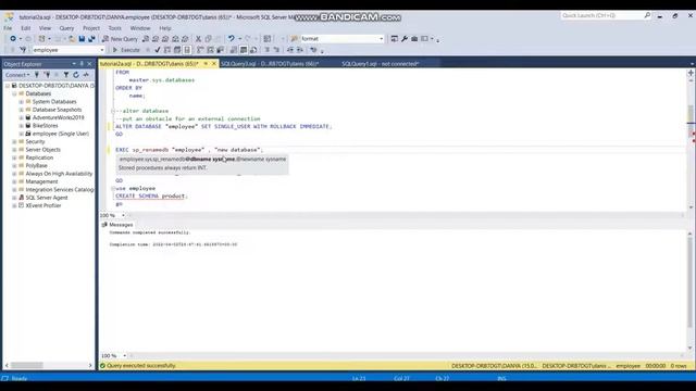 2)Database and Schema in SQL смотреть онлайн