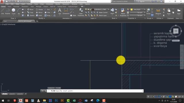 Drawing 1/50 Full Section in Autocad 2D Part 3/3 смотреть онлайн