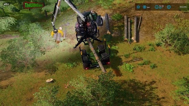 #FarmingSimulator22?Buying a JCB Wheel Loader. Clearing Snow. Logging?#TheOldStreamFarm Ep.42?4K смотреть онлайн