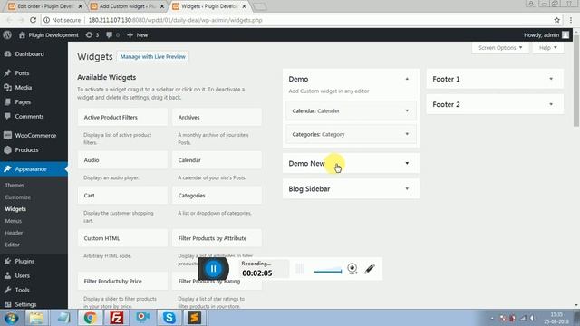 WordPress Multiple Widget Plugin смотреть онлайн