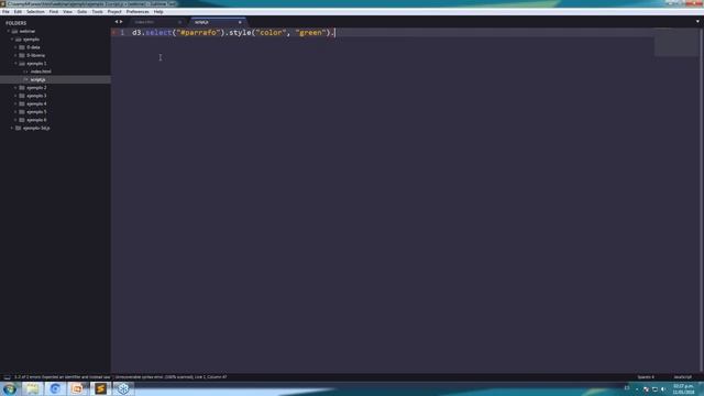 Webinar: Visualización de datos con D3.js смотреть онлайн