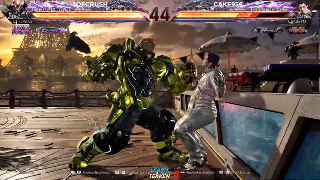 Ranked Matches ▰ JOECRUSH (Rank JACK-8 ) Vs CAKE956 (Rank CLAUDIO) ▰ Tekken 8 смотреть онлайн