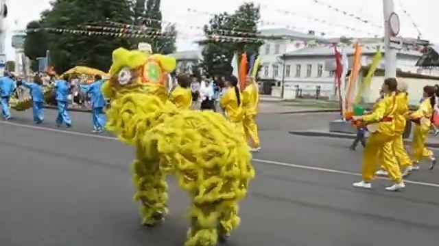 Китай здесь! В Костроме! На параде ! смотреть онлайн