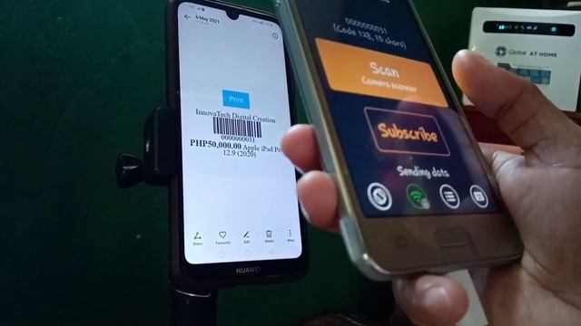 SALES PROCESSING USING CELLPHONE AS A BARCODE SCANNER | Fren Cess смотреть онлайн