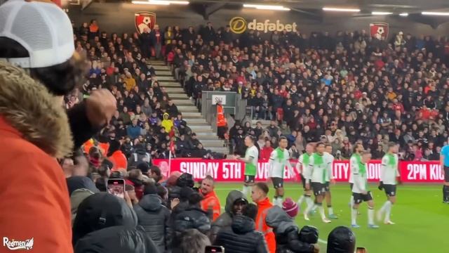 LIVERPOOL PLAYERS AND FANS REACT TO DARWIN NUNEZ’S WINNER смотреть онлайн