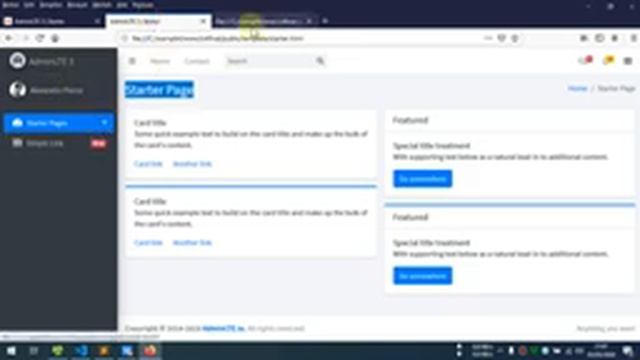 05 Tutorial Codeigniter 4 - Cara Install Template AdminLTE Di Codeigniter 4 смотреть онлайн