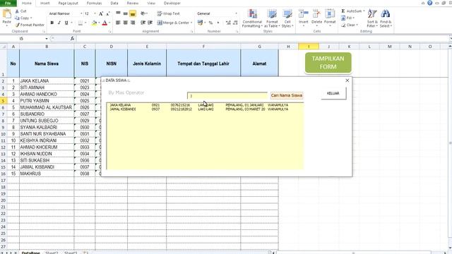 Kotak Pencarian Data Di ListBox VBA Excel смотреть онлайн
