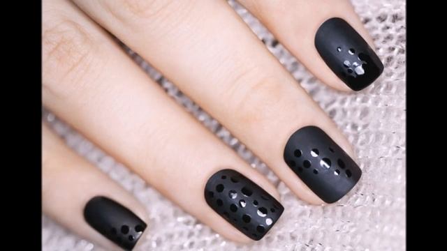 Дизайн ногтей, красивый матовый маникюр смотреть онлайн
