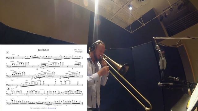 Elliot Mason - Resolution - Live Studio Footage + Transcription смотреть онлайн