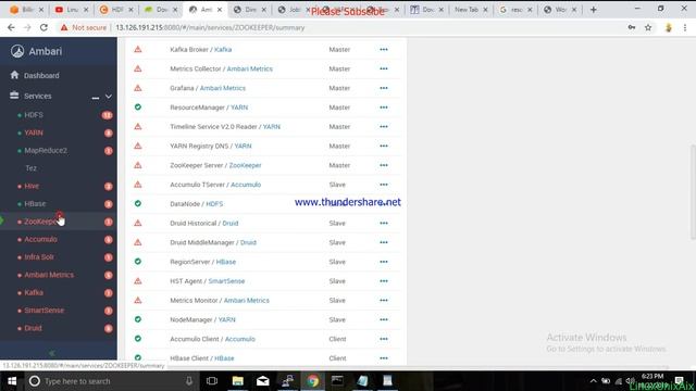 Ambari dashboard walk-through | Fixing all issues components in red | Live demo смотреть онлайн