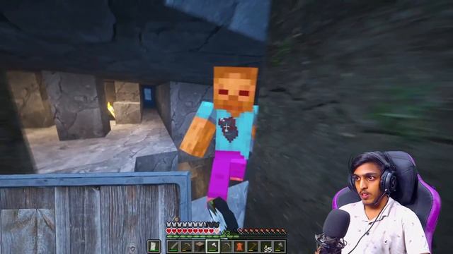 I Found Village in Hardcore Minecraft !! GAME THERAPIST смотреть онлайн