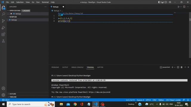 How to Enable Python Run Cell in Vscode смотреть онлайн