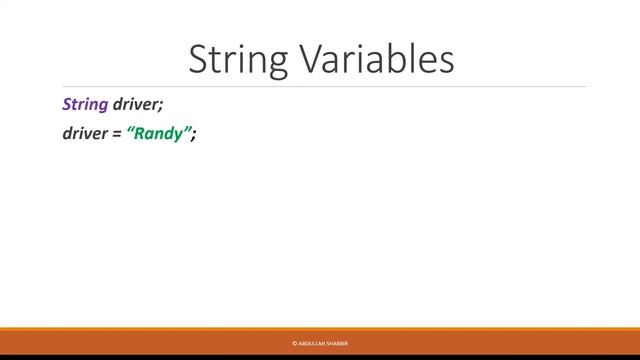Java Fundamentals #7 | String Variables смотреть онлайн