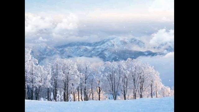 Очень красивые зимние пейзажи -landscapes of winter смотреть онлайн