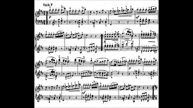 Mozart - Variations on a Minuet by Duport, K.573 (1789) {Ingrid Haebler} смотреть онлайн