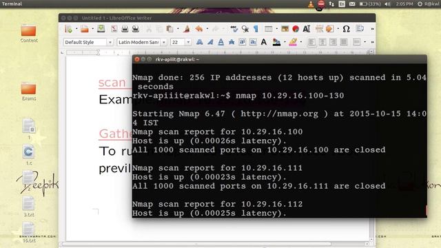 Nmap port scanning examples смотреть онлайн