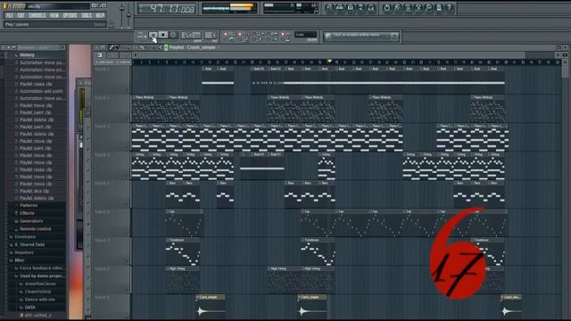 617beats - Piano/Saxophone/Trombone Hip-Hop Beat (FL Studio) смотреть онлайн