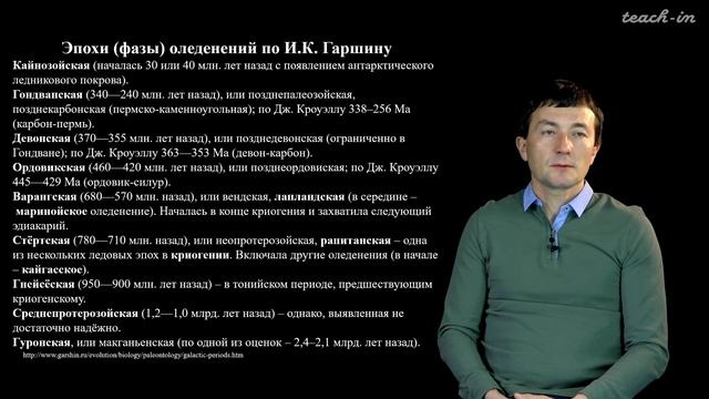 Габдуллин Р. Р. - Цикличность осадочных толщ - Лекция 1 смотреть онлайн