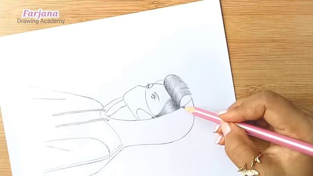 Easy way to draw A Boy with Mask || How to draw A Boy - Pencil sketch || Kolay Maskeli Erkek Çizimi смотреть онлайн