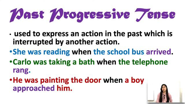 Past Progressive Tense and Habitual Past by NIña смотреть онлайн
