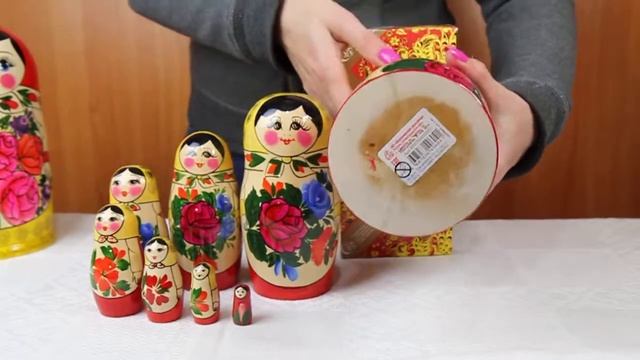Семёновская матрёшка 8 мест | Фабричная семёновская восьмиместная матрёшка смотреть онлайн