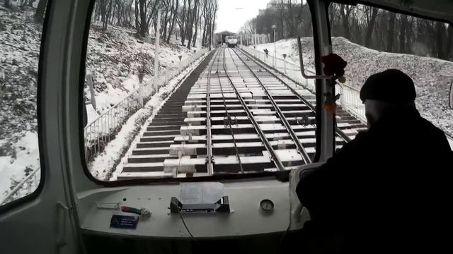 Киев фуникулер вид с кабины смотреть онлайн