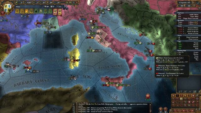 Europa Universalis 4 Art of War - Regno di Milano (9) 1564 смотреть онлайн