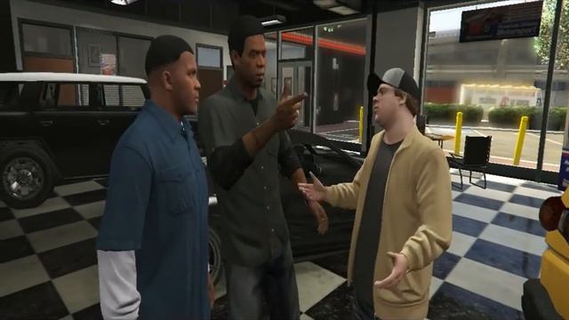 GTA5 ПК Начинаю проходить (часть 1) без настроек! смотреть онлайн