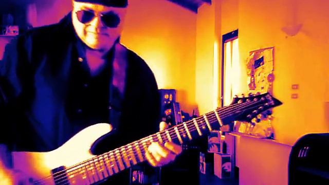 ELECTRO-HARMONIX MEL 9 and SCHECTER 8 strings guitar смотреть онлайн