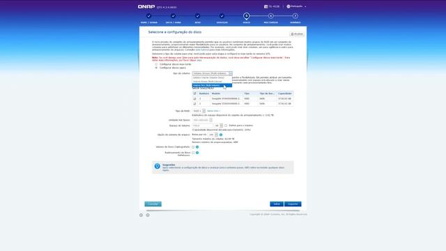 Configuração inicial de um NAS QNAP смотреть онлайн