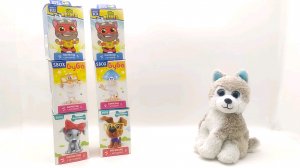 Открываем сюрпризы с щенком Митей Батл Свит боксов