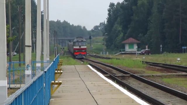 БЧ / РЖД ТЭП70-0374 с поездом №20 Одесса-Санкт-Петербург смотреть онлайн