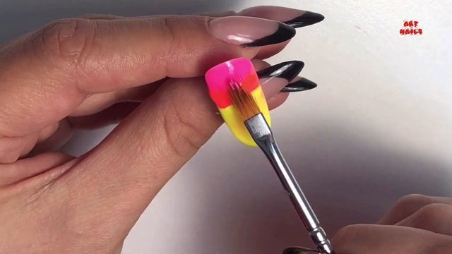 WATERCOLOR NAIL DESIGN / Дизайн ногтей акварельными красками / Акварель на ногтях смотреть онлайн