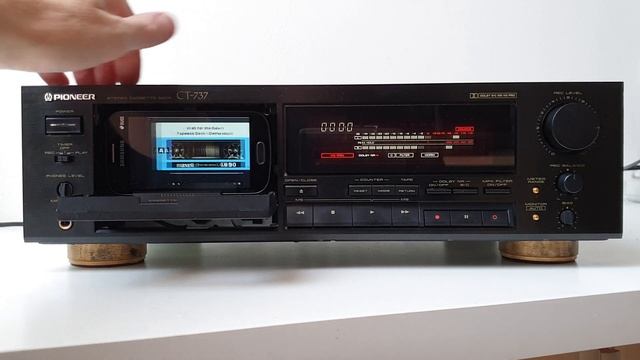 PIONEER CT-737 as MP3/FLAC player - Tapeless Deck Project смотреть онлайн