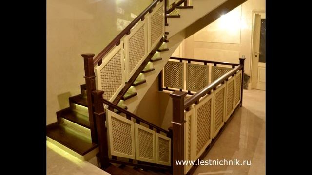 Деревянные #лестницы на второй этаж - www.lestnichnik.ru
