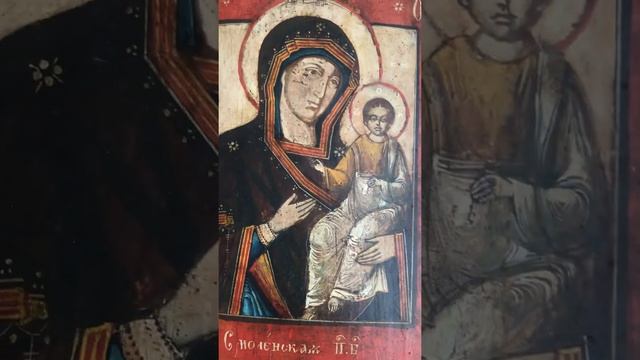 Икона Богородица Смоленская 19 век, продано смотреть онлайн