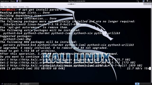 Install Parsero in kali linux смотреть онлайн
