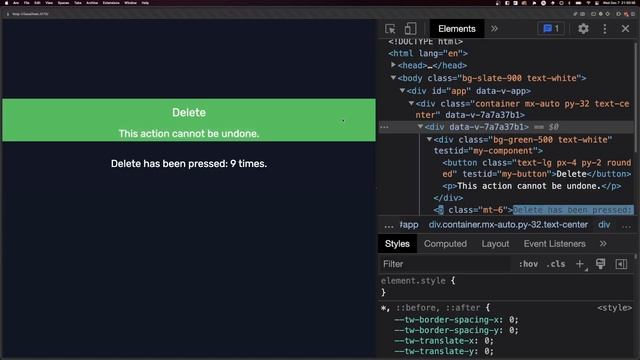 Working with Attributes in Vue смотреть онлайн