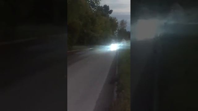 ML 55 AMG выхлоп