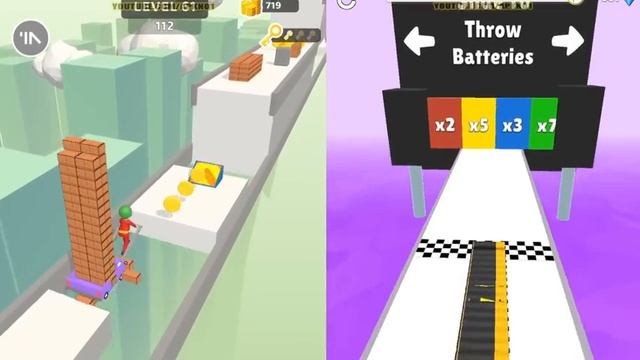 Going Balls VS Coin Rush Sky Rolling Ball 3D Ball Run 2048 Sandwich Runner Juice Run Smile Rush #3 смотреть онлайн