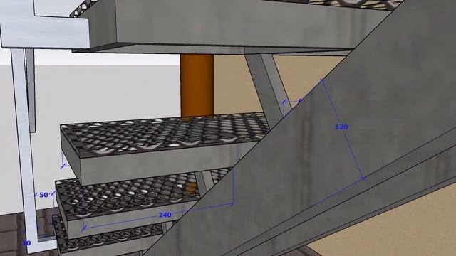 Лестницы наружная на двух моно косаурах смотреть онлайн