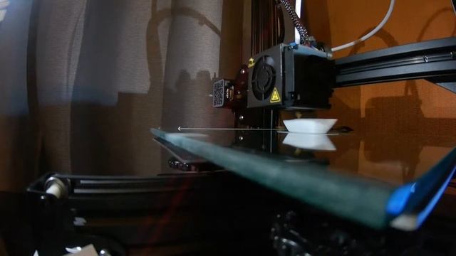 Ender 3 Pro Первая печать продолжение стрима