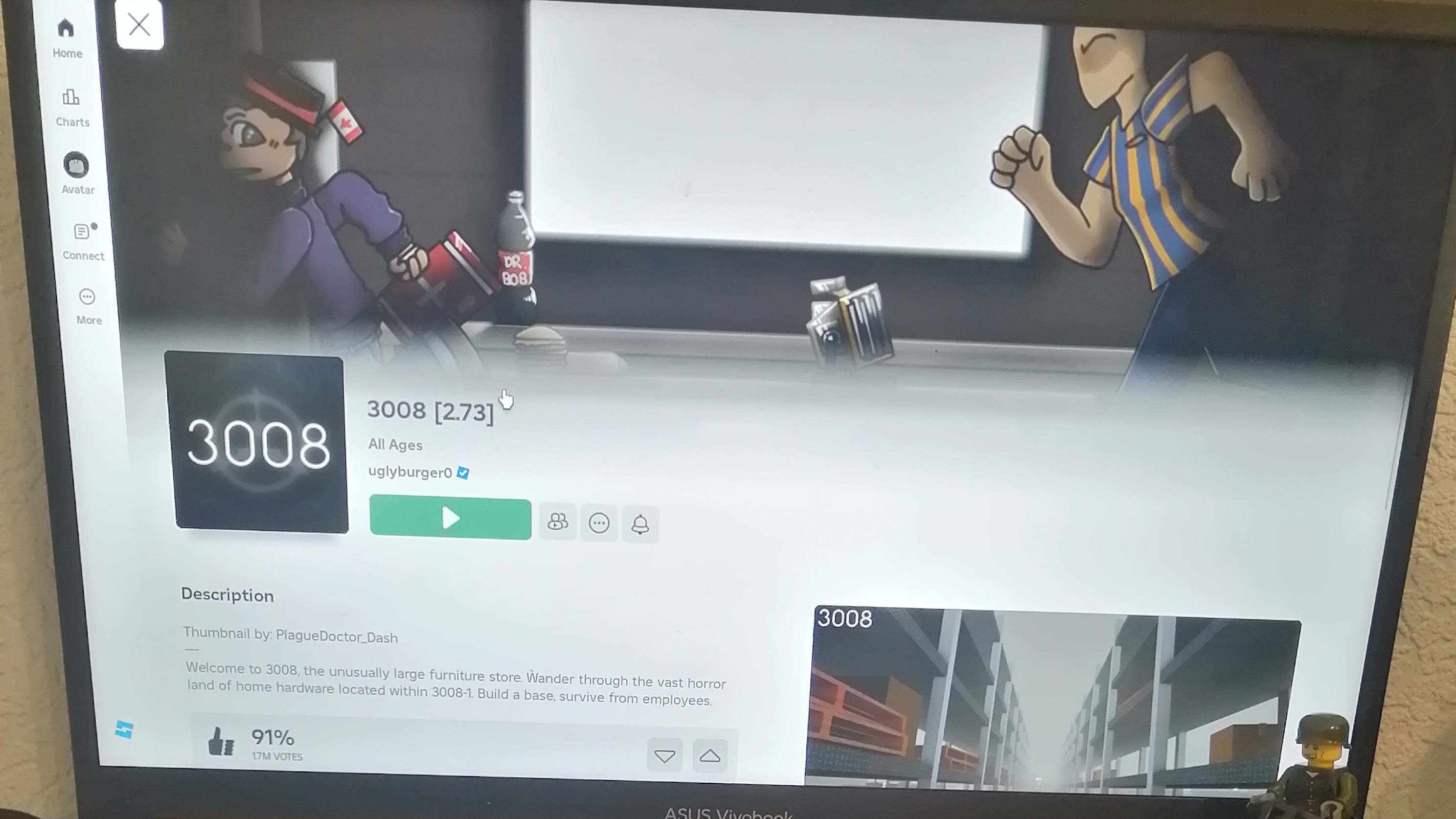 играю в роблокс чееееек