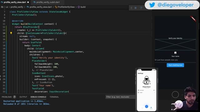 Full Flutter Chat App (1/3) Clean Architecture - StreamChat - flutter_bloc - inyección dependencias смотреть онлайн